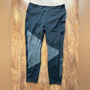 Columbia Black and Gray Track Pants